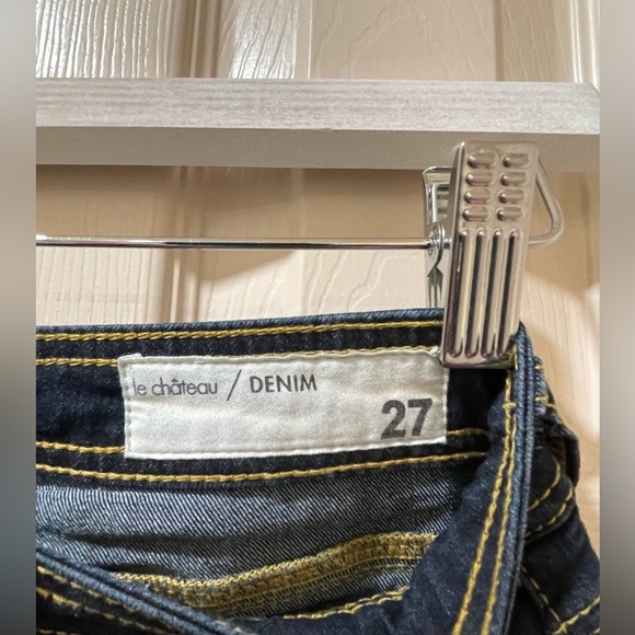 ✨2/$15✨Sz.27-NWOT-Le Château Denim Wide leg Jean-Y2K - Picture 3 of 10